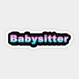 Babysitter Sticker